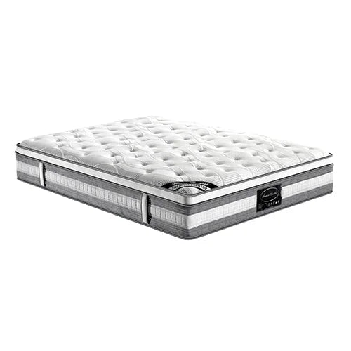 Mattress Euro Top Queen Size 34cm Thick Pocket Spring Coil