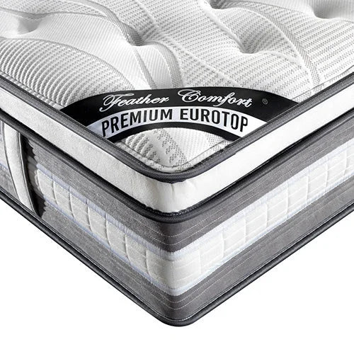 Mattress Euro Top Queen Size 34cm Thick Pocket Spring Coil