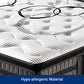 Mattress King Size Gel Memory Foam Pocket Coil Medium Firm