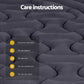 Mattress Topper Bedding Pillowtop 3 Zone king 283