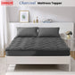 Mattress Topper Ramesses 1000GSM Charcoal - Queen