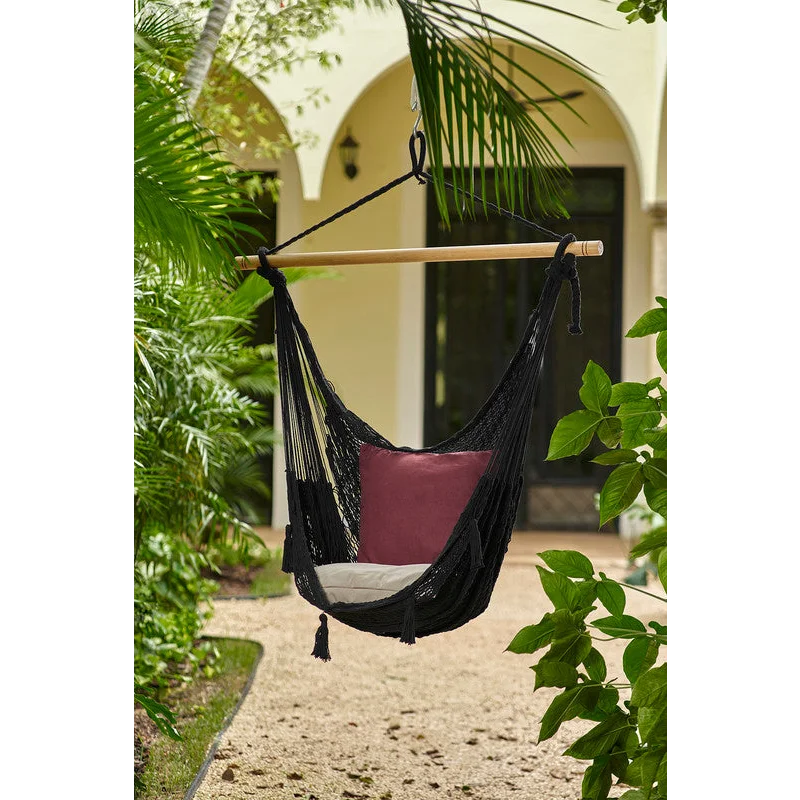 Mayan Legacy Extra Large Outdoor Cotton Mexican Hammock