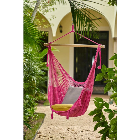 Mayan Legacy Extra Large Outdoor Cotton Mexican Hammock