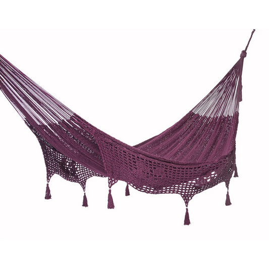 Mayan Legacy Hammock Outdoor Undercover Cotton with Hand