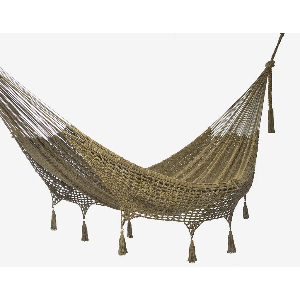 Mayan Legacy Hammock Outdoor Undercover Cotton with Hand