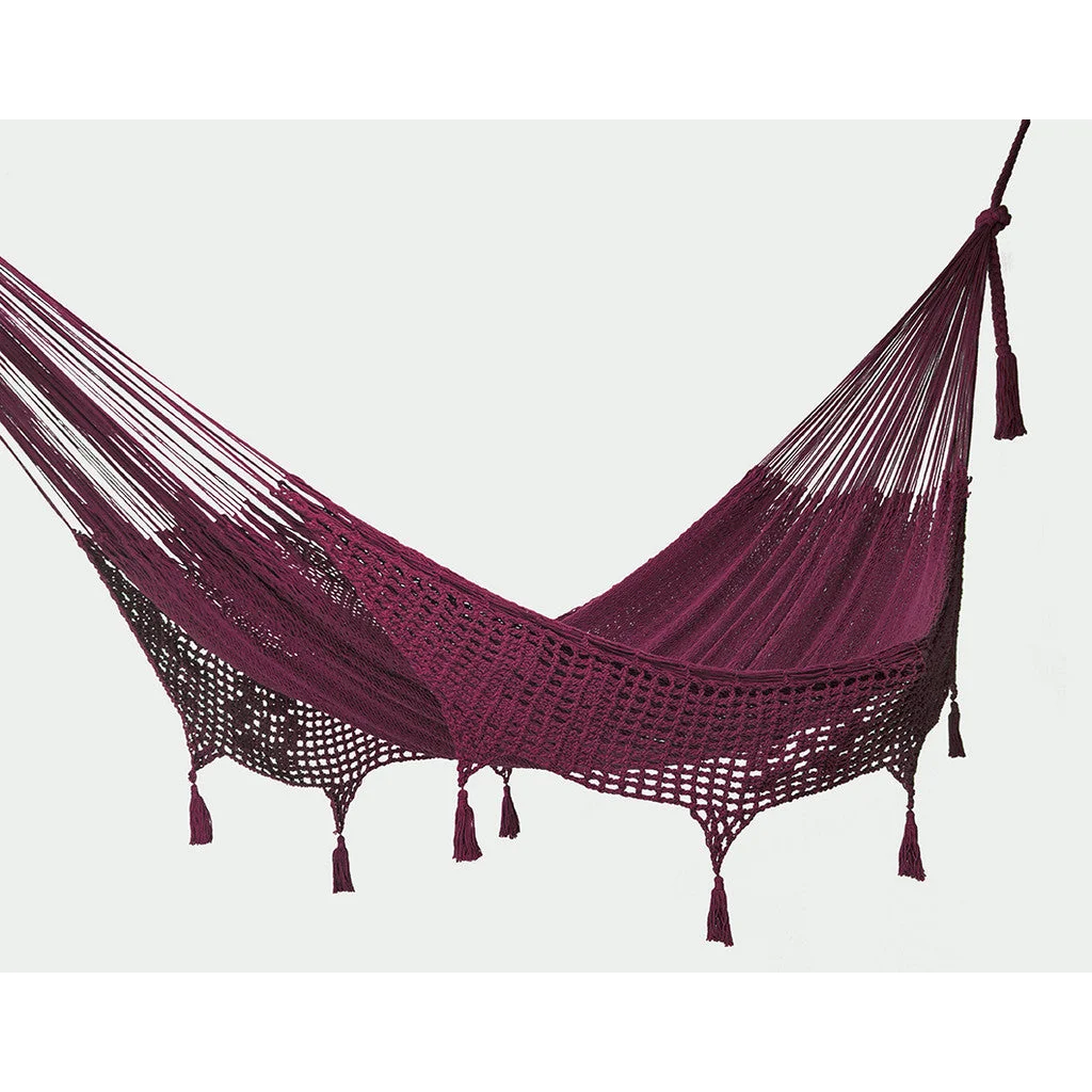 Mayan Legacy Hammock Outdoor Undercover Cotton with Hand