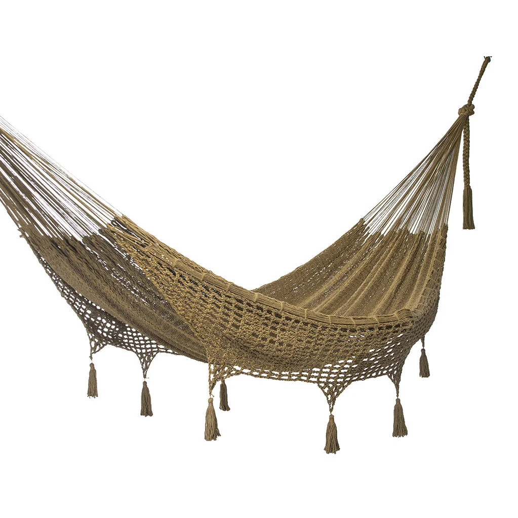 Mayan Legacy Hammock Outdoor Undercover Cotton with Hand