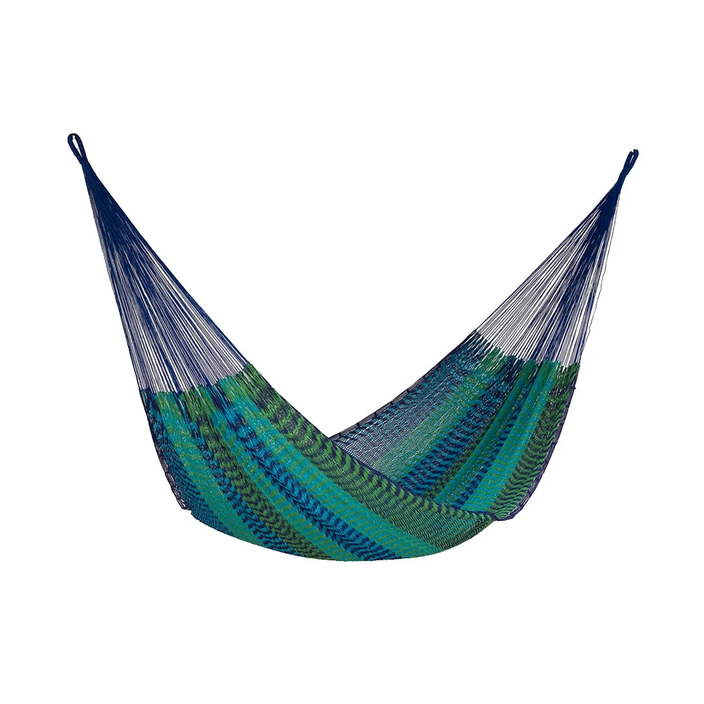 Mayan Legacy Jumbo Size Outdoor Cotton Mexican Hammock