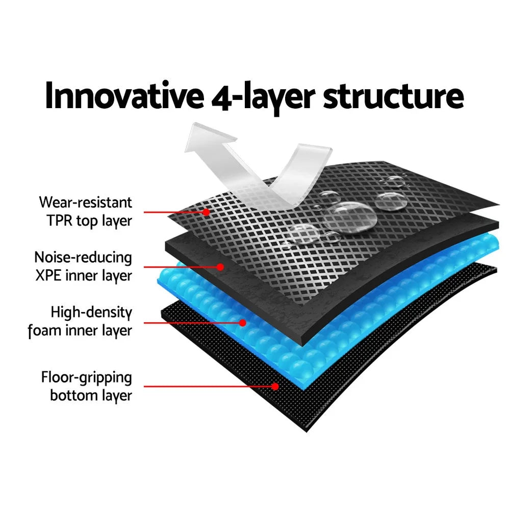 Mazda BT50 Car Floor Mats Dual Crew Cab 2012 - 2018 3D