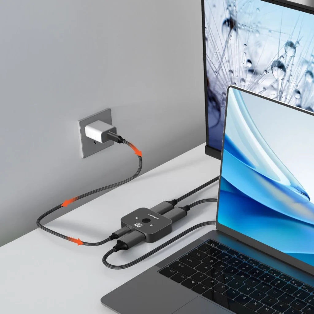 mbeat 8K Bi-Directional HDMI 2.1 Switch - 2 In 1 Out / 1