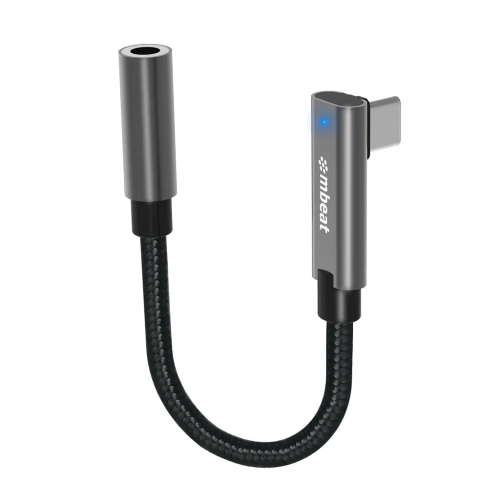 MBEAT Elite USB-C to 3.5mm Audio Adapter - Add Headphone