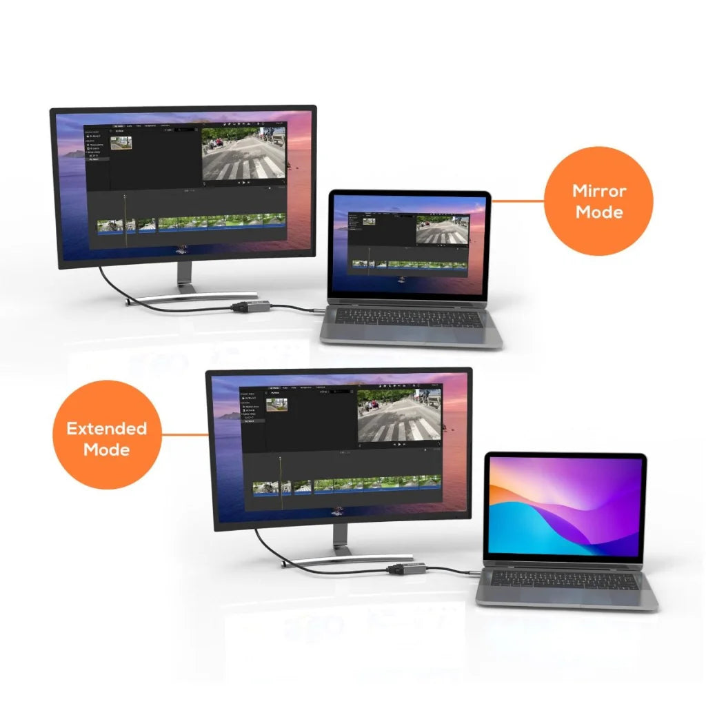 mbeat Elite USB-C to VGA Adapter- Space Grey - Appliances >