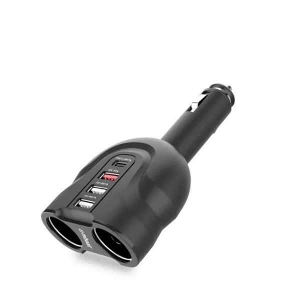 mbeat Gorilla Power 4-Port USB-C PD & QC3.0 Car Charger