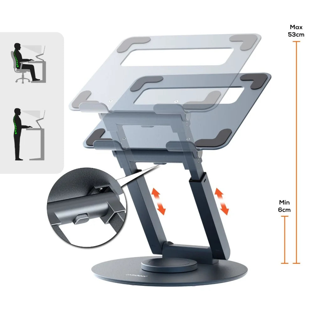 mbeat Stage S9 Rotating Laptop Stand with Telescopic Height