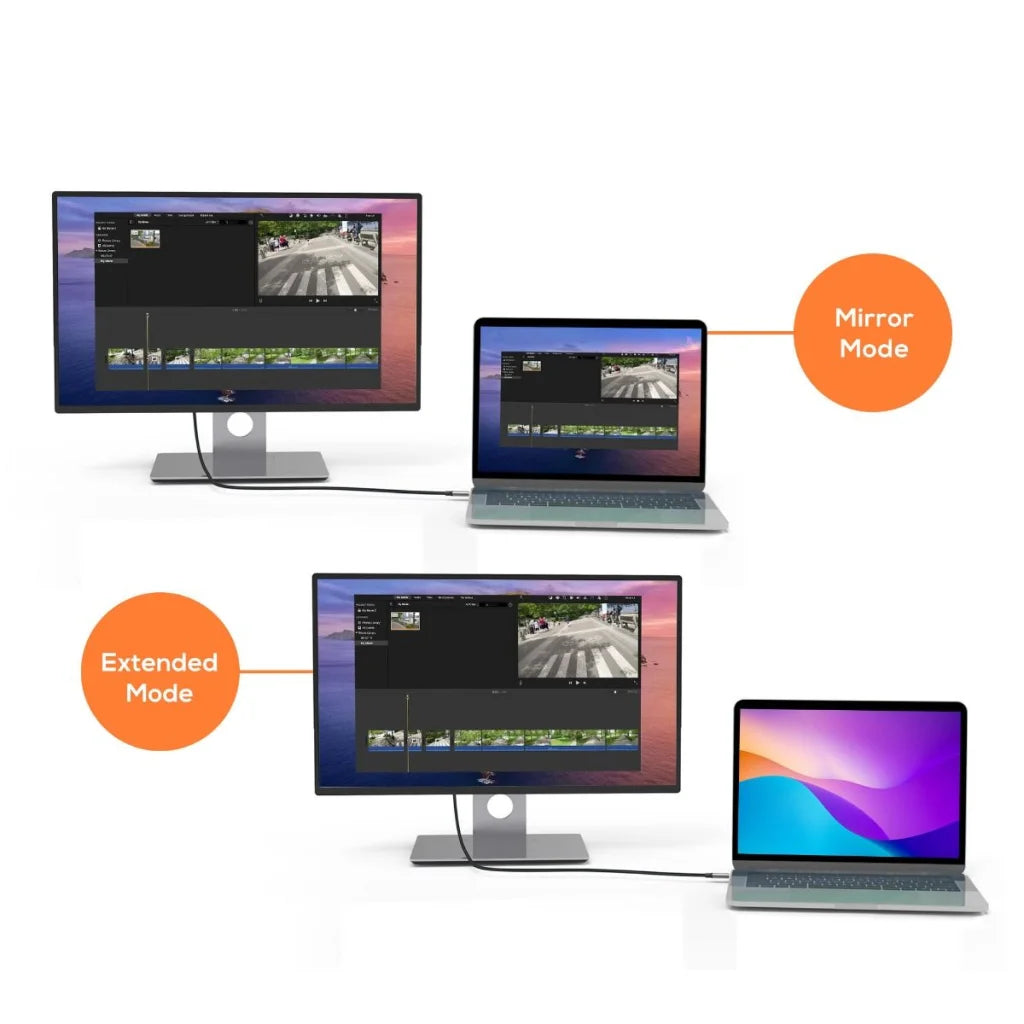 mbeat Tough Link 1.8m 4K USB-C to Display Port Cable