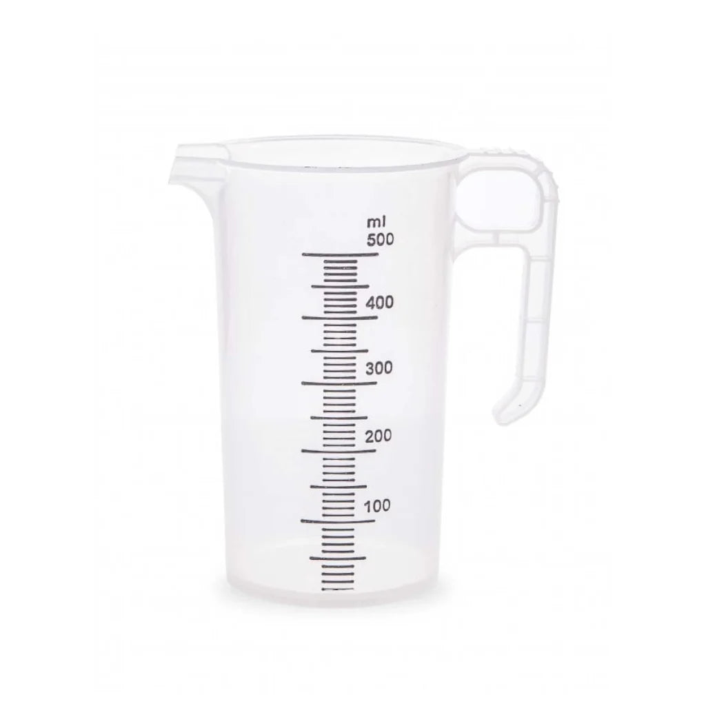 Measuring Jug 500ml Heavy Duty Clear Plastic Propylene BPA