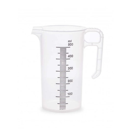 Measuring Jug 500ml Heavy Duty Clear Plastic Propylene BPA