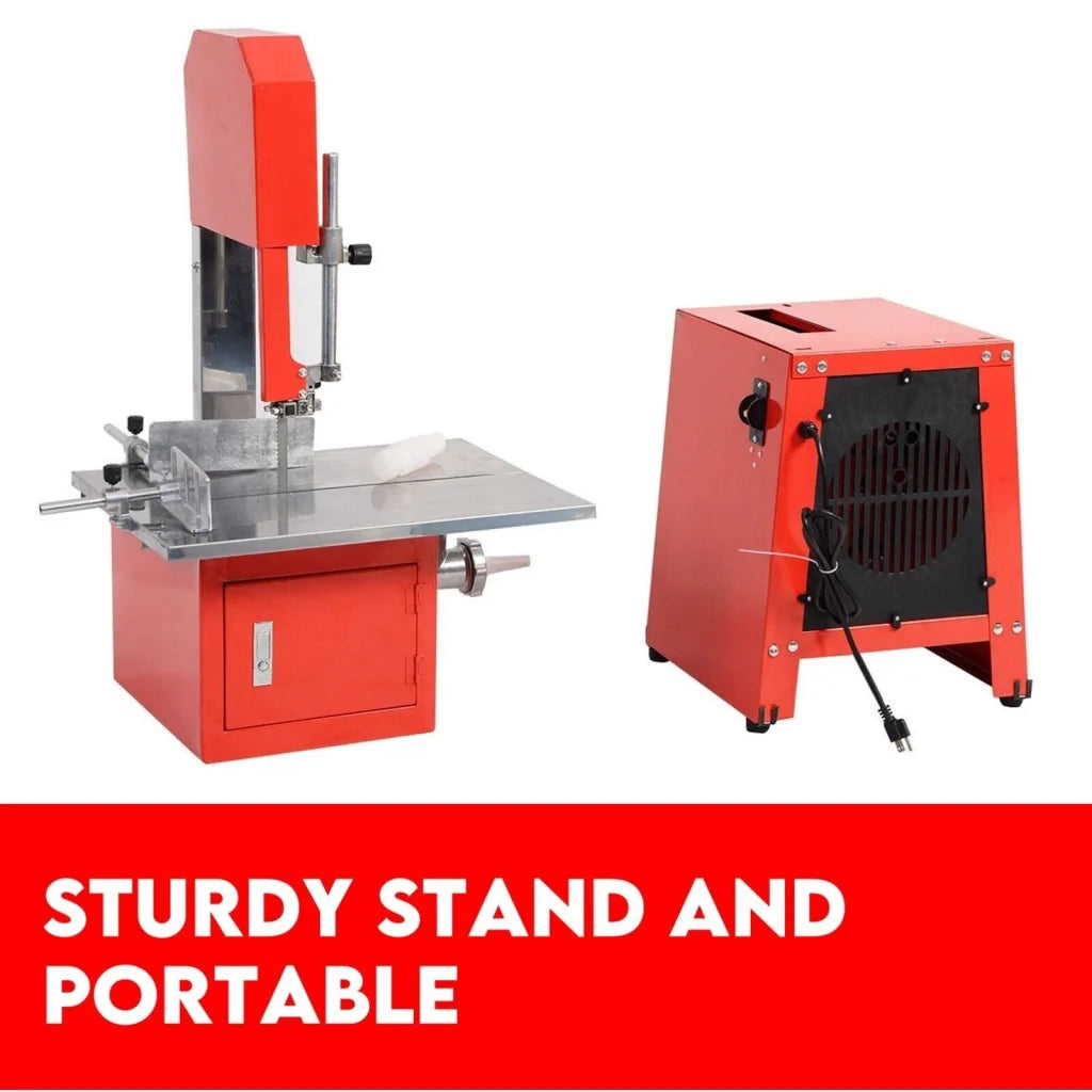 Meat Cutting Band Saw 10’’ Mincer Bandsaw Sausage Filler