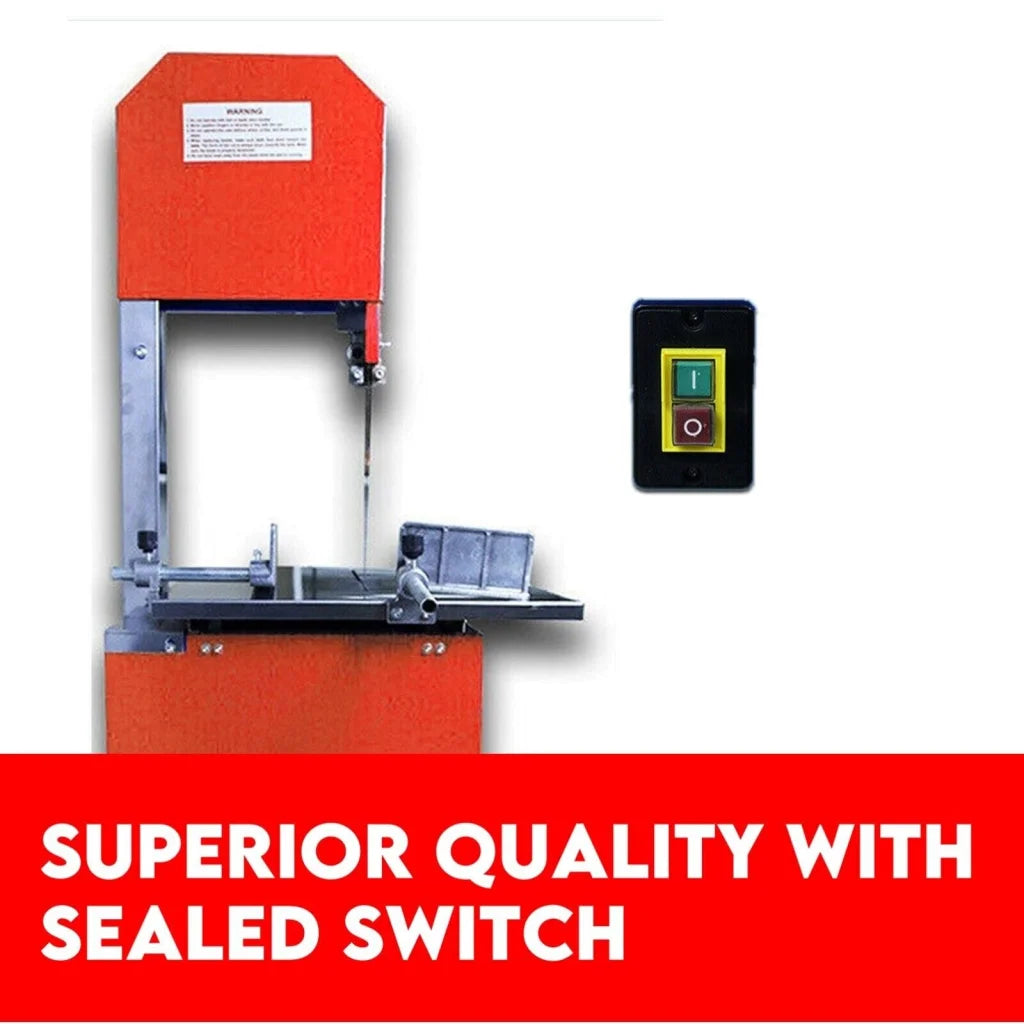 Meat Cutting Band Saw 10’’ Mincer Bandsaw Sausage Filler