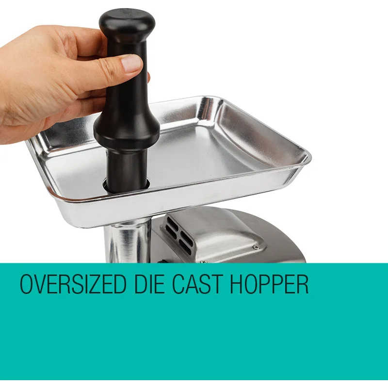 Meat Grinder Mincer Sausage Filler Kebbe Maker EuroChef