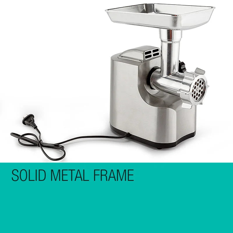 Meat Grinder Mincer Sausage Filler Kebbe Maker EuroChef