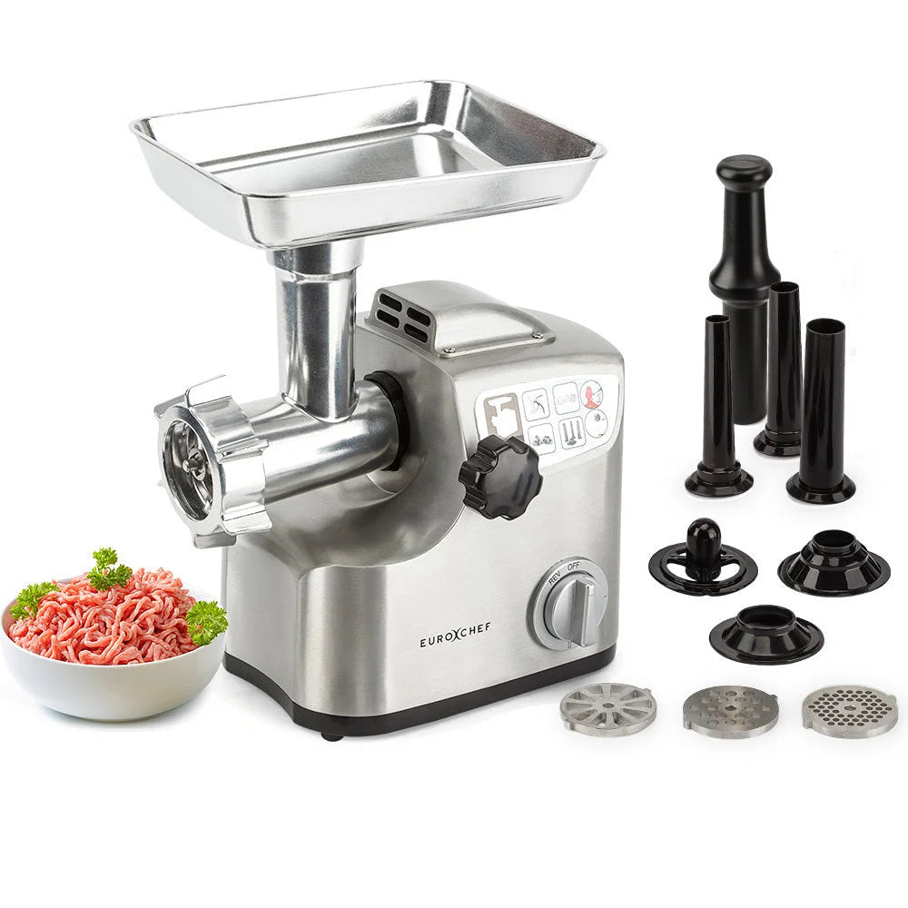 Meat Grinder Mincer Sausage Filler Kebbe Maker EuroChef