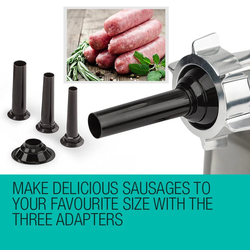 Meat Grinder Mincer Sausage Filler Kebbe Maker EuroChef
