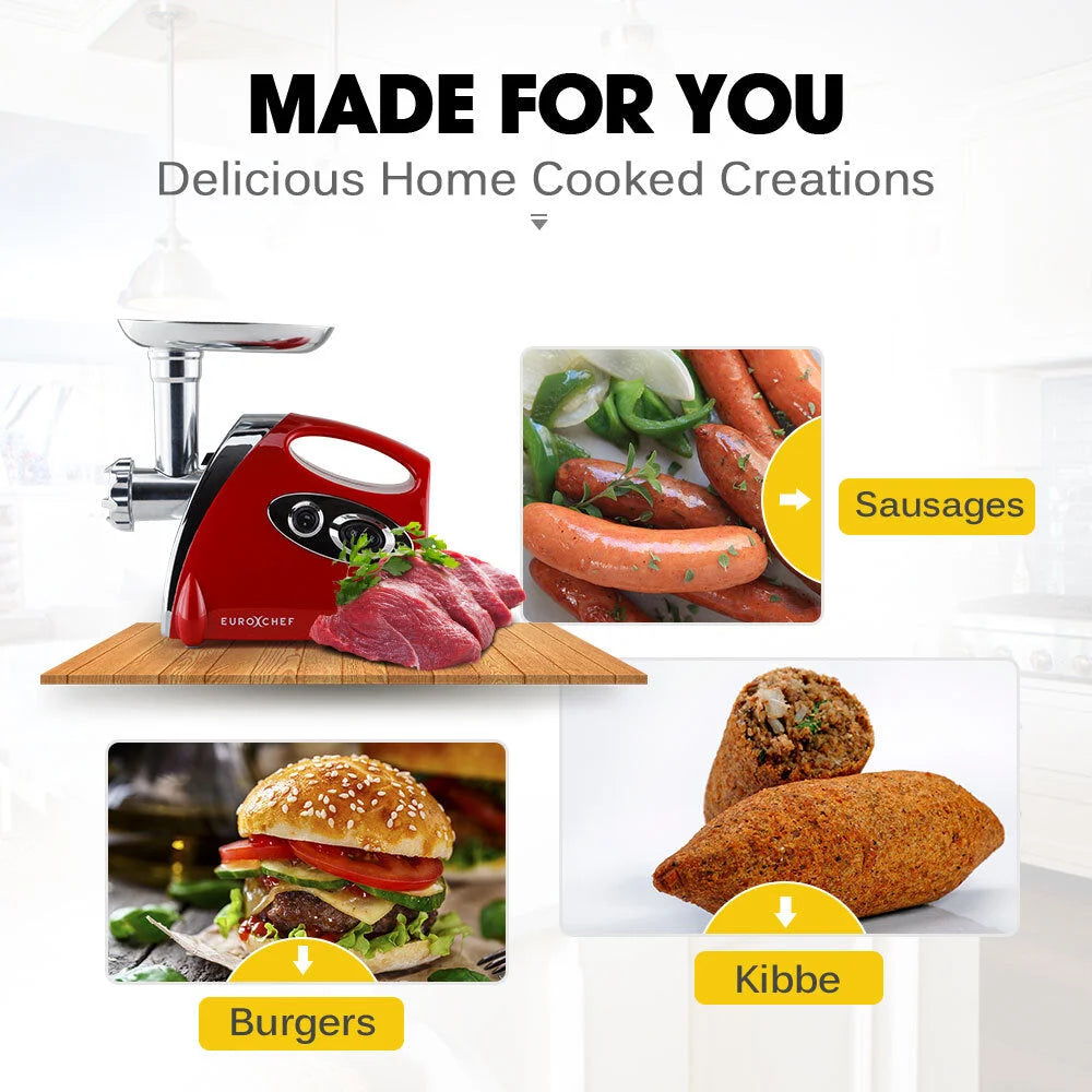 Meat Grinder Sausage Maker Filler Mincer Stuffer Kibbe