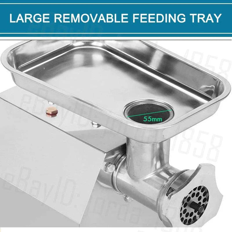 Meat Mincer Grinder Sausage Maker Commercial 1.63HP 1200W