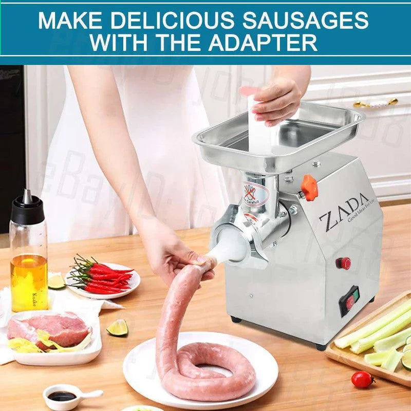 Meat Mincer Grinder Sausage Maker Commercial 1.63HP 1200W