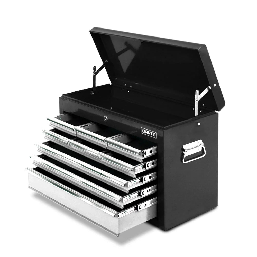Mechanic Tool Box Storage 9 Drawer - Black & Grey - Tools