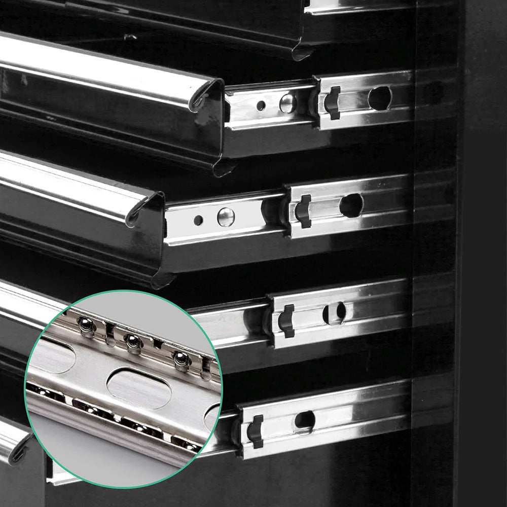 Mechanic Tool Box Storage 9-Drawer Black - Tools Storage