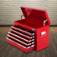 Mechanic Tool Box Storage 9-Drawer, Red