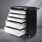 Mechanic Tool Box Trolley 5-Drawer Black/Grey - Tools