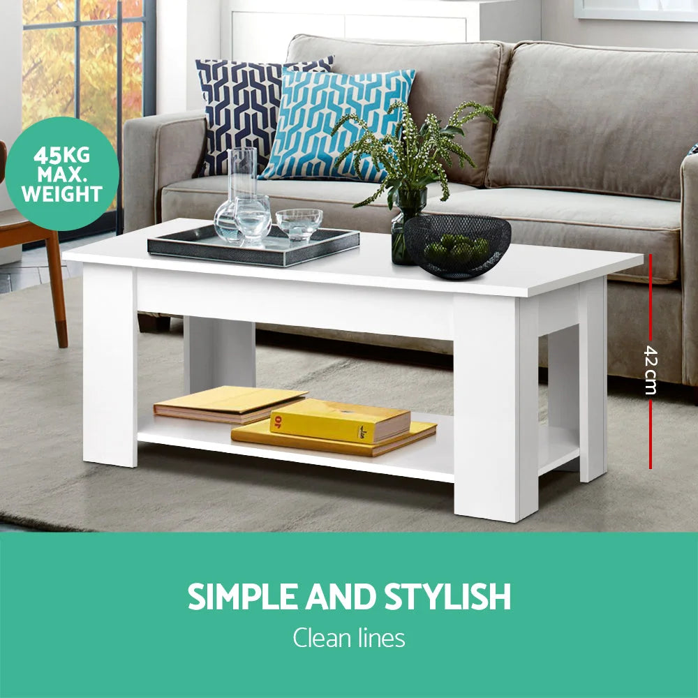 Mechanical Coffee Table Lift-Up Top