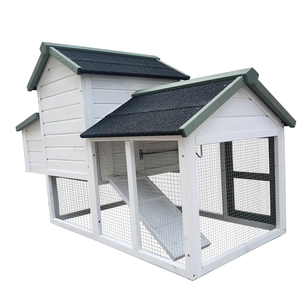 Medium Chicken Coop Rabbit Hutch Guinea Pig Cage Ferret