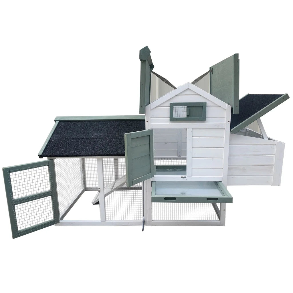 Medium Chicken Coop Rabbit Hutch Guinea Pig Cage Ferret