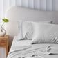 Mega/Super Sheet Set Super King 400TC Grey Bamboo Cotton