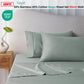 Mega/Super Sheet Set Super King 400TC Sage Bamboo Cotton