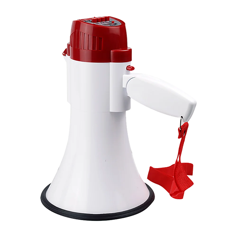 Megaphone HomeMyGardeno 25Watt Bull Horn with Siren 747