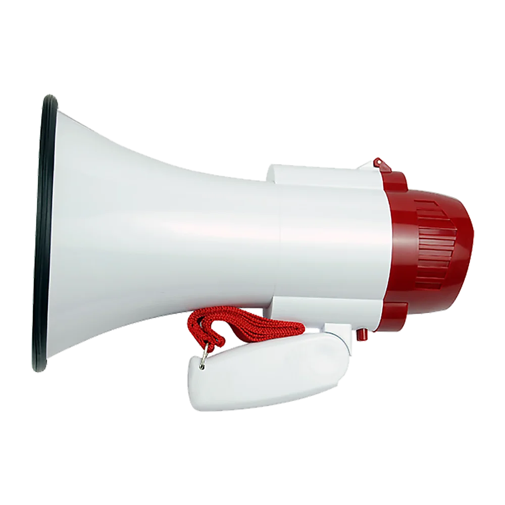 Megaphone HomeMyGardeno 25Watt Bull Horn with Siren 915