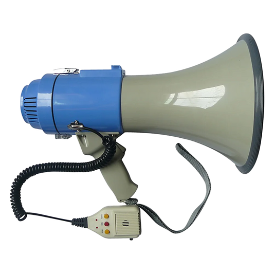Megaphone PA System 25W Loud Speaker Voice Recorder
