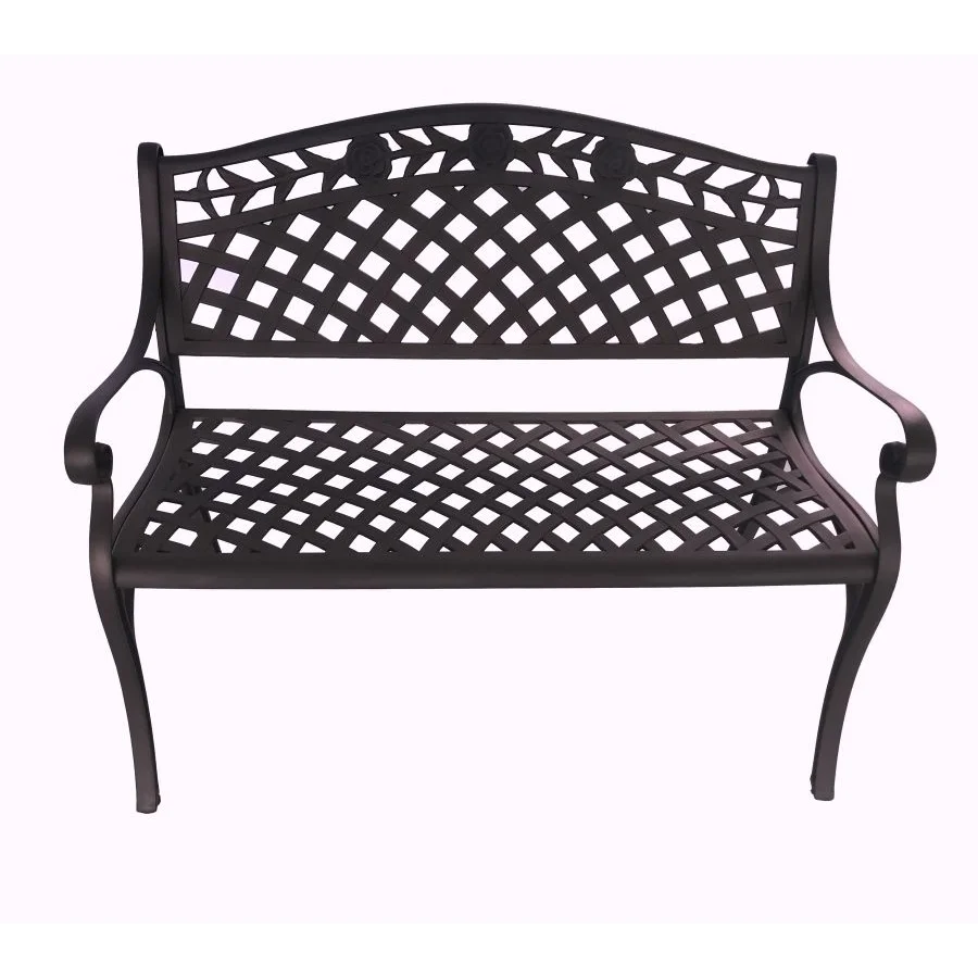 Melissa Aluminium Bench - Bronze