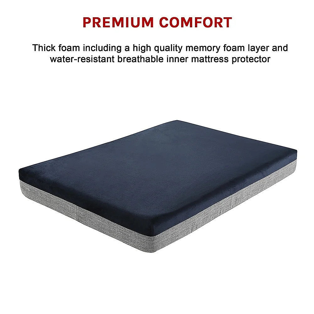 Memory Foam Dog Bed 12CM Thick Large Orthopedic Waterproof