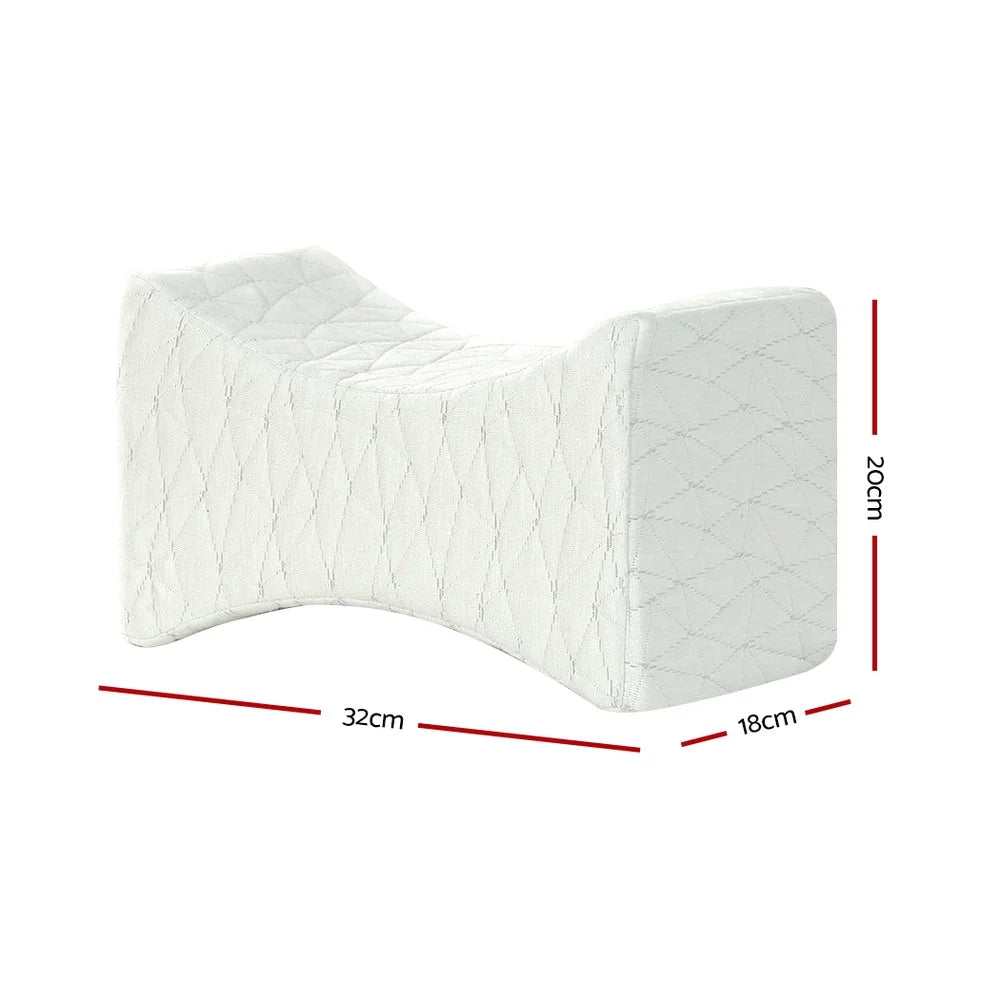 Memory foam leg with knee pillow bedding cushion neck