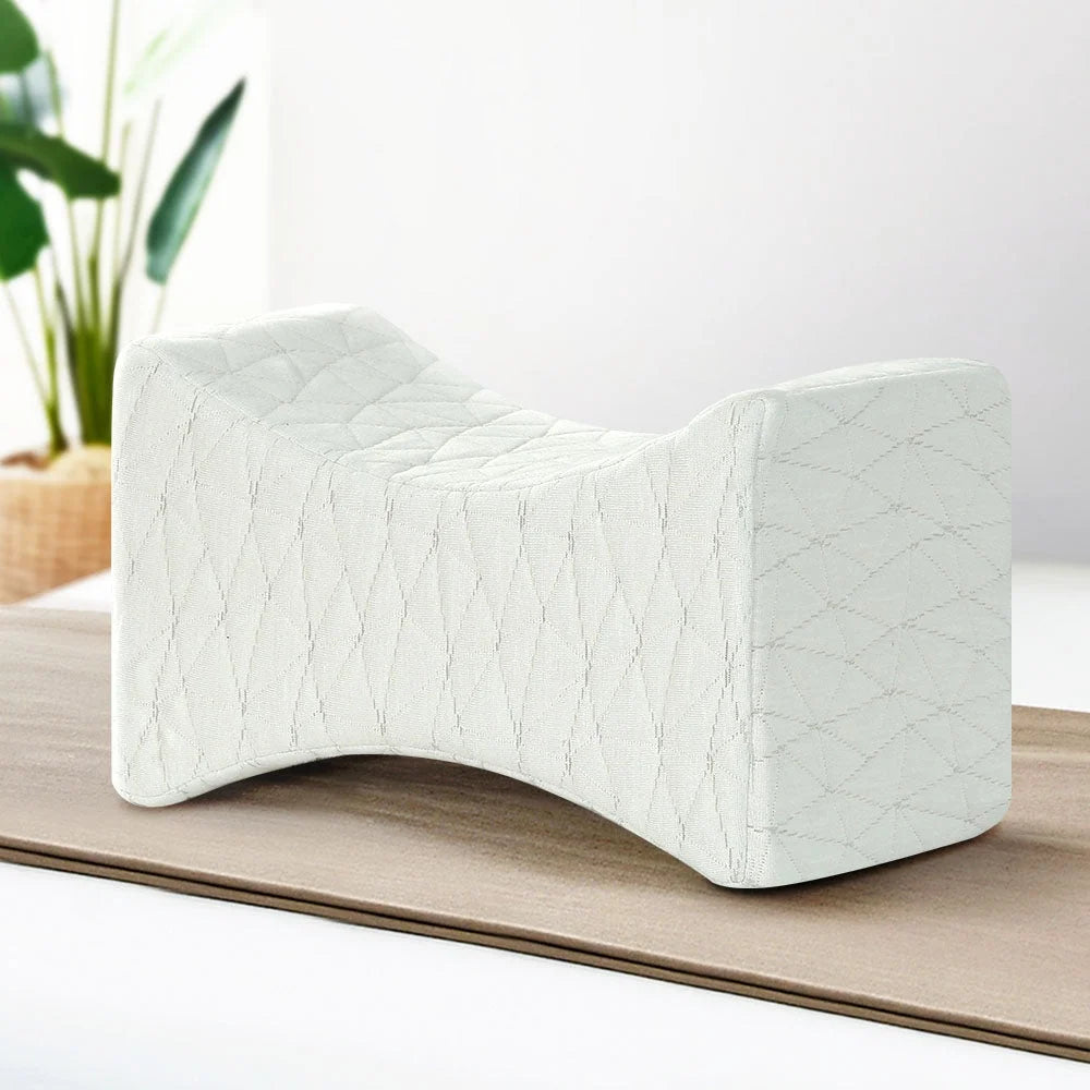Memory foam leg with knee pillow bedding cushion