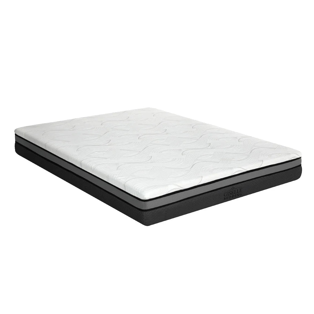 Memory Foam Mattress Bedding Cool Gel Comfort 25cm - King
