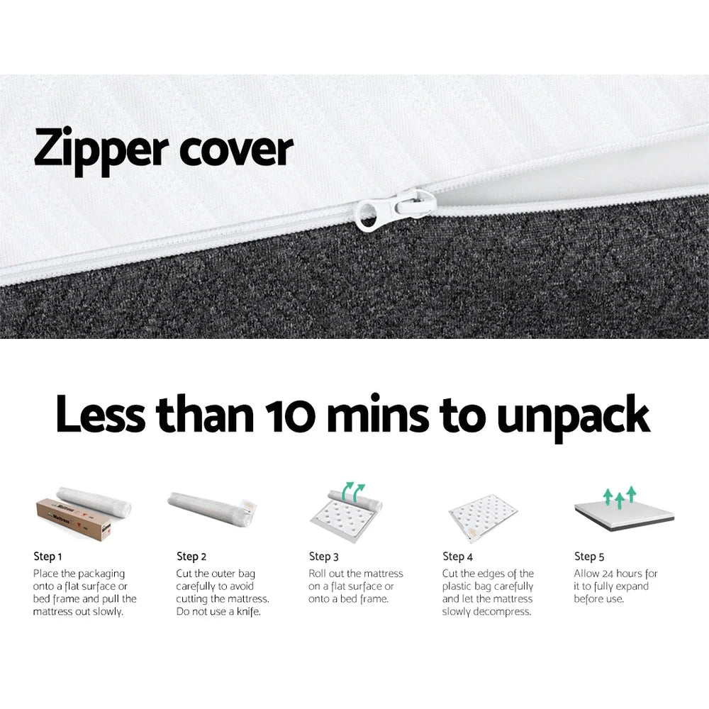 Memory Foam Mattress Bedding Cool Gel Non-Spring 15CM