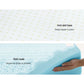 Foam Mattress Topper Zone 8cm Single Bedding Memory