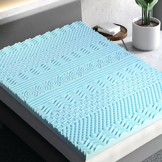 Memory Foam Mattress Topper 11-Zone 8cm - Single